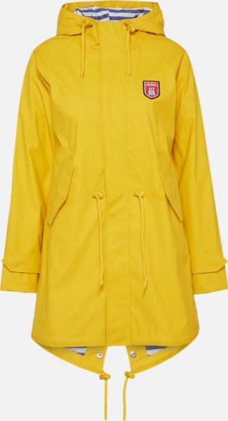 Dames Raincoat Travel Friese Striped Derbe