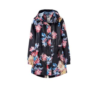 Dames Joules Regenjas met bloemen print (Invouwbaar)