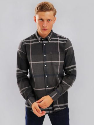 Barbour overhemd Dunoon Shirt Graphit heren