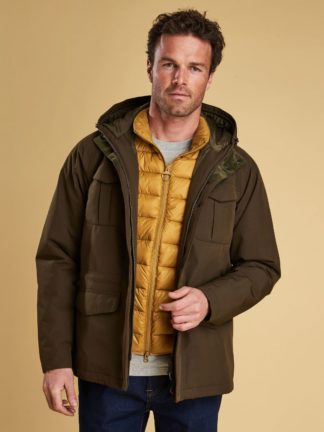 Barbour jas Whitstable Olive heren