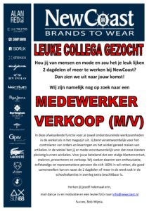 NewCoast vacature mode meppel